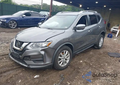 2018 Nissan Rogue Sv из США, поврежденный, VIN KNMAT2MV1JP610575